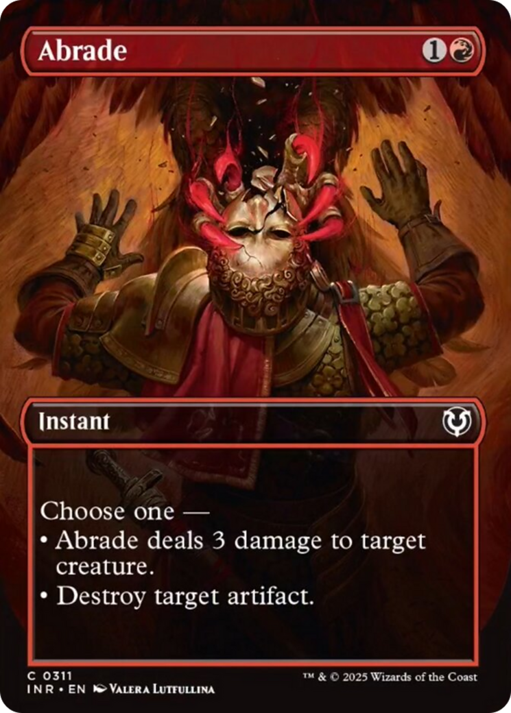 Abrade (Borderless) [Innistrad Remastered] | Odin's Place