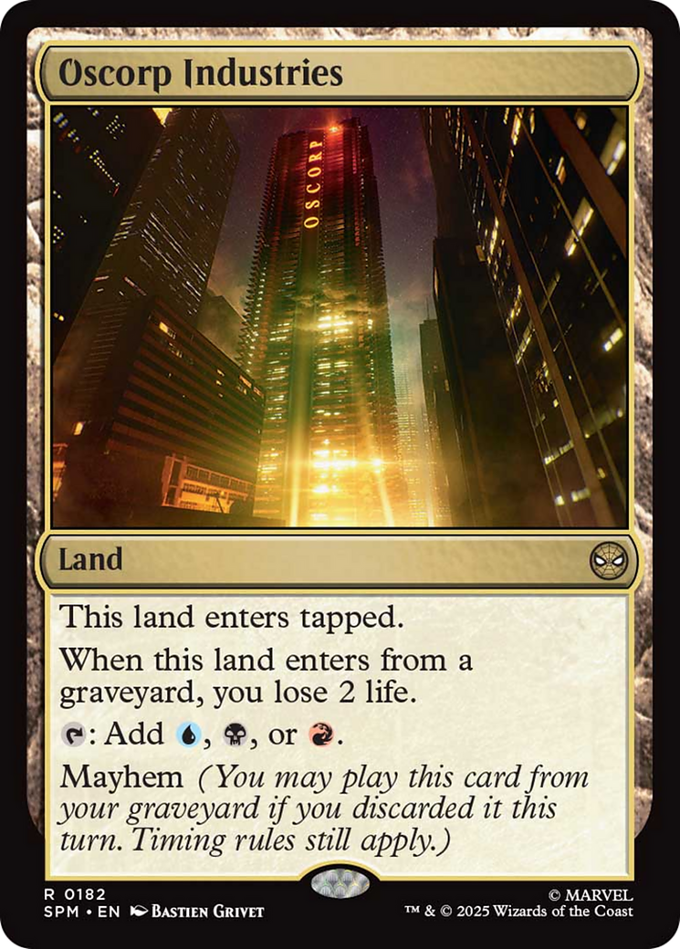 Oscorp Industries [Marvel's Spider-Man] | Odin's Place