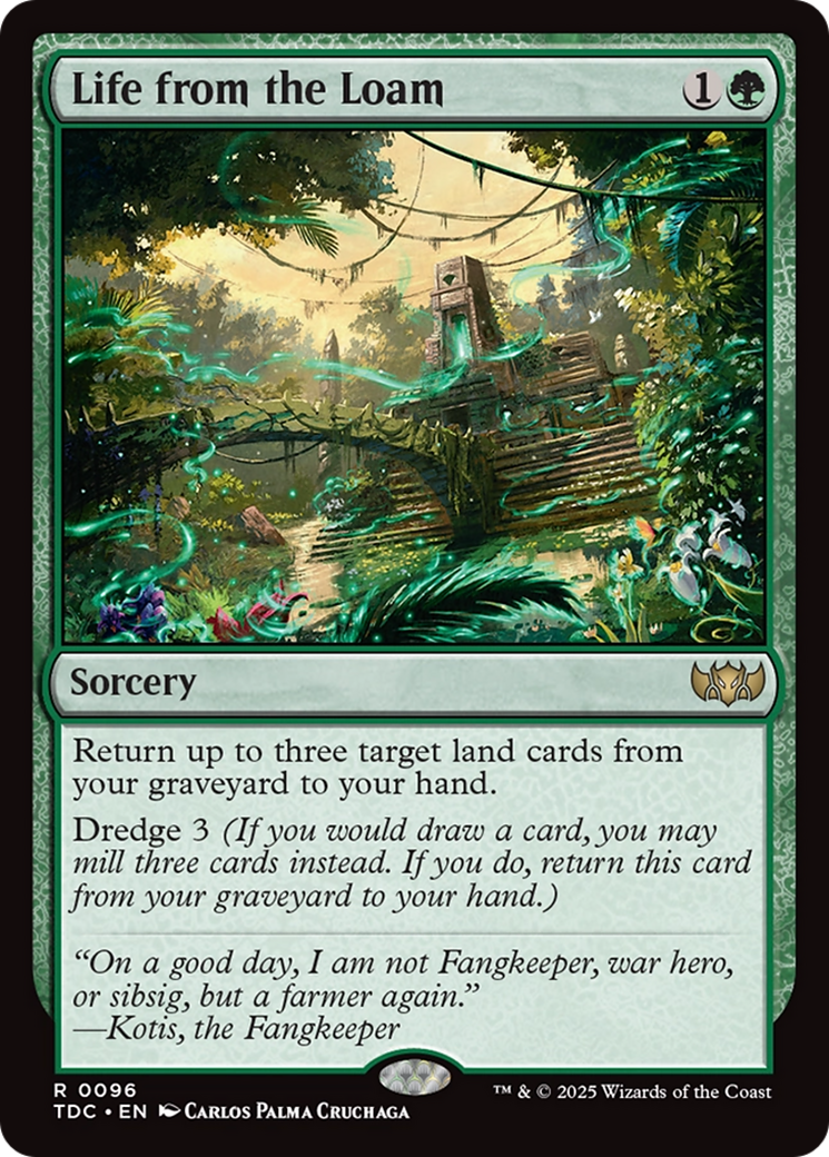 Life from the Loam [Tarkir: Dragonstorm Commander] | Odin's Place