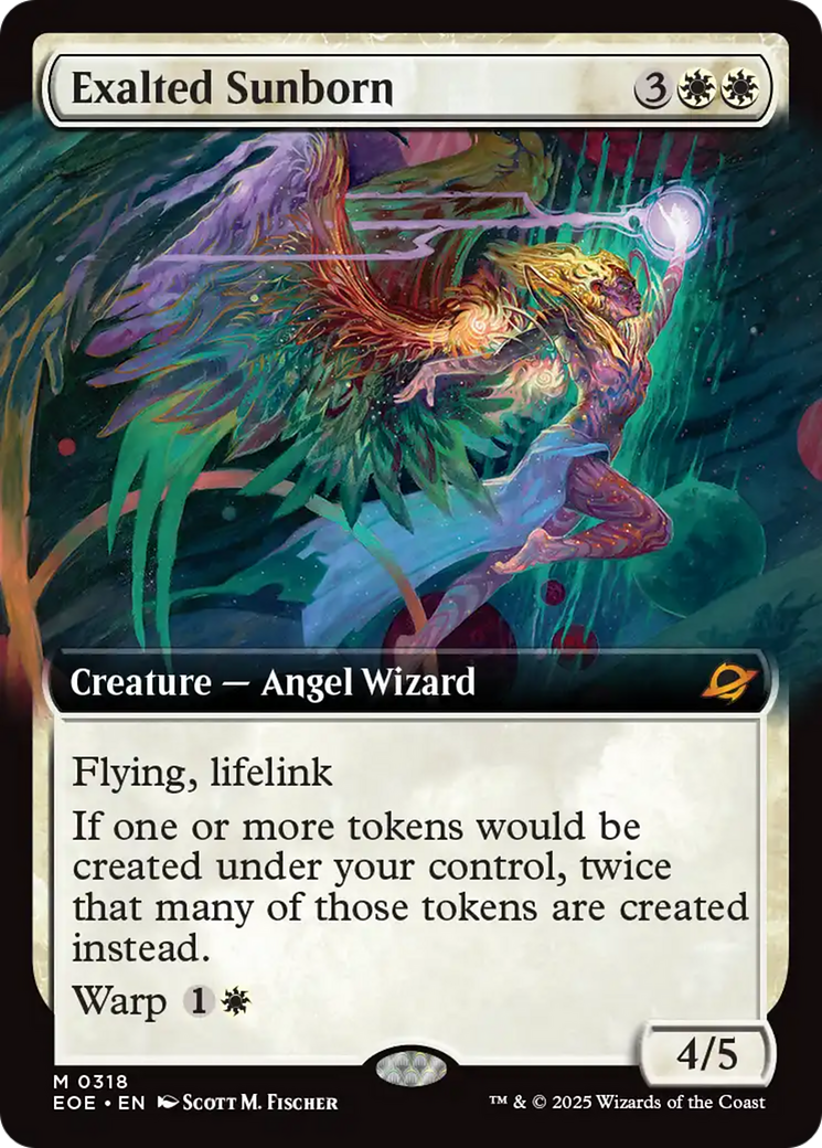 Exalted Sunborn (Extended Art) [Edge of Eternities] | Odin's Place