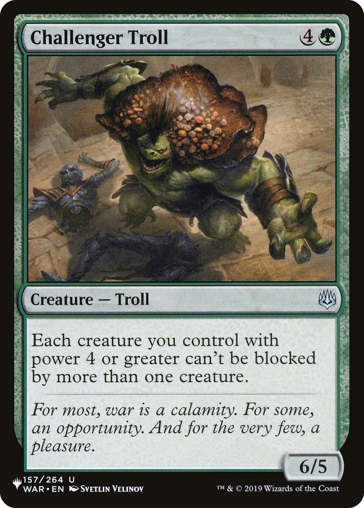 Challenger Troll [The List] | Odin's Place