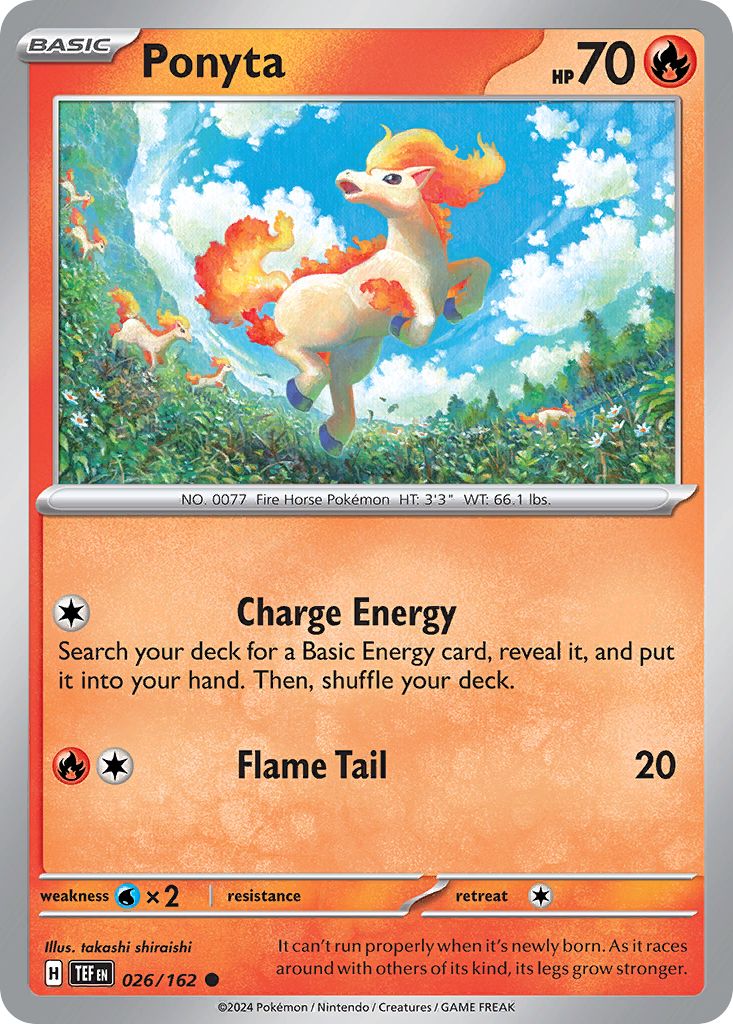 Ponyta (026/162) [Scarlet & Violet: Temporal Forces] | Odin's Place