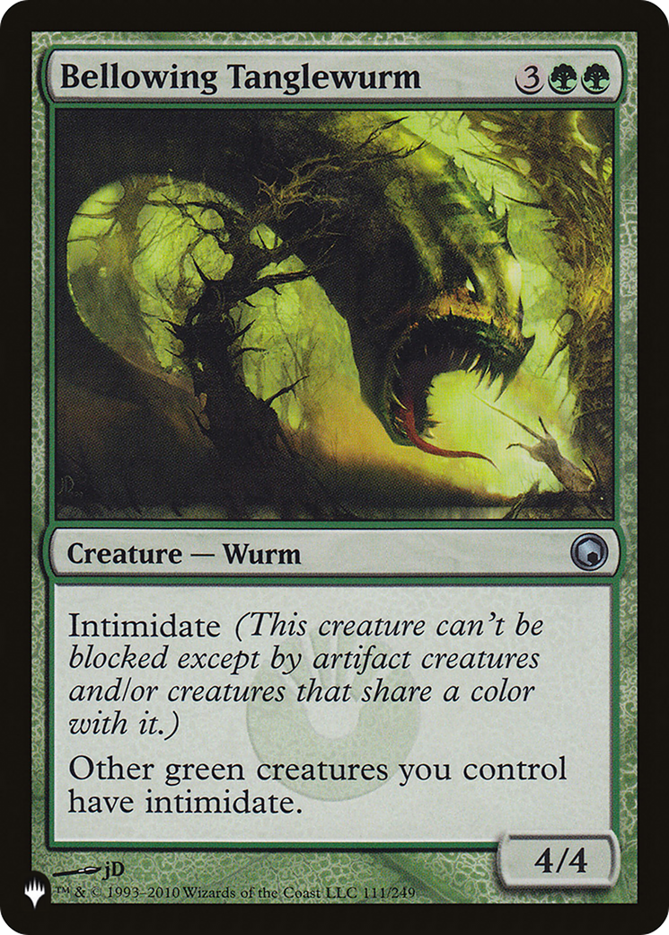 Bellowing Tanglewurm [The List] | Odin's Place
