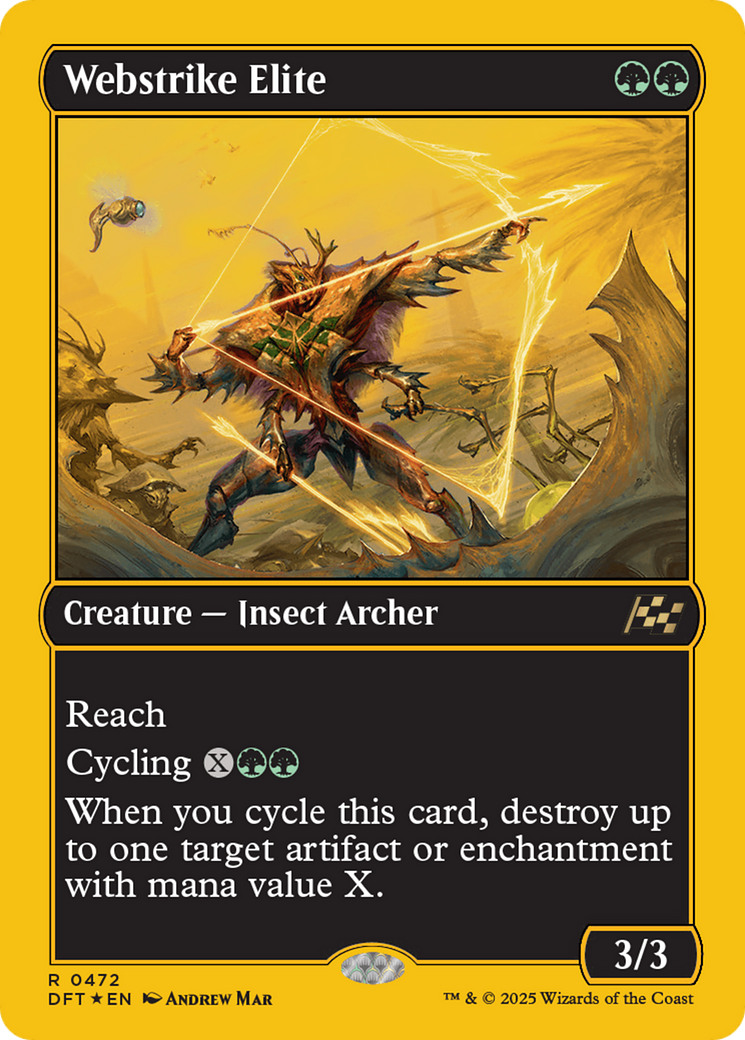 Webstrike Elite (First-Place Foil) [Aetherdrift] | Odin's Place