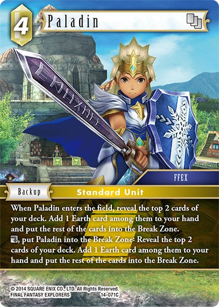 Paladin [Opus XIV: Crystal Abyss] | Odin's Place