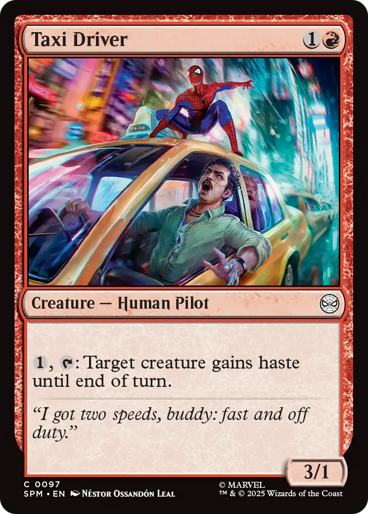 Taxi Driver [Marvel's Spider-Man] | Odin's Place