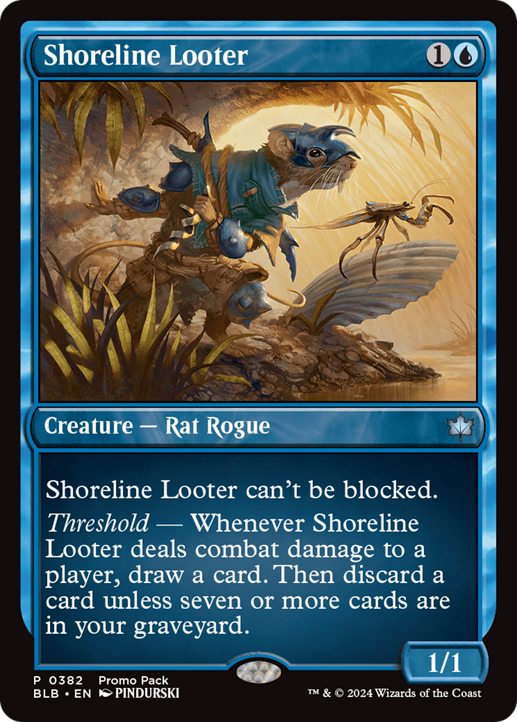 Shoreline Looter [Bloomburrow Promos] | Odin's Place