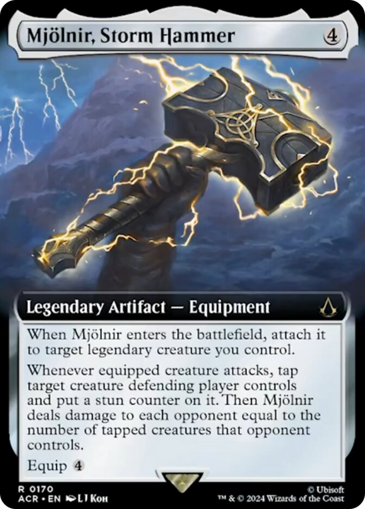 Mjolnir, Storm Hammer (Extended Art) [Assassin's Creed] | Odin's Place