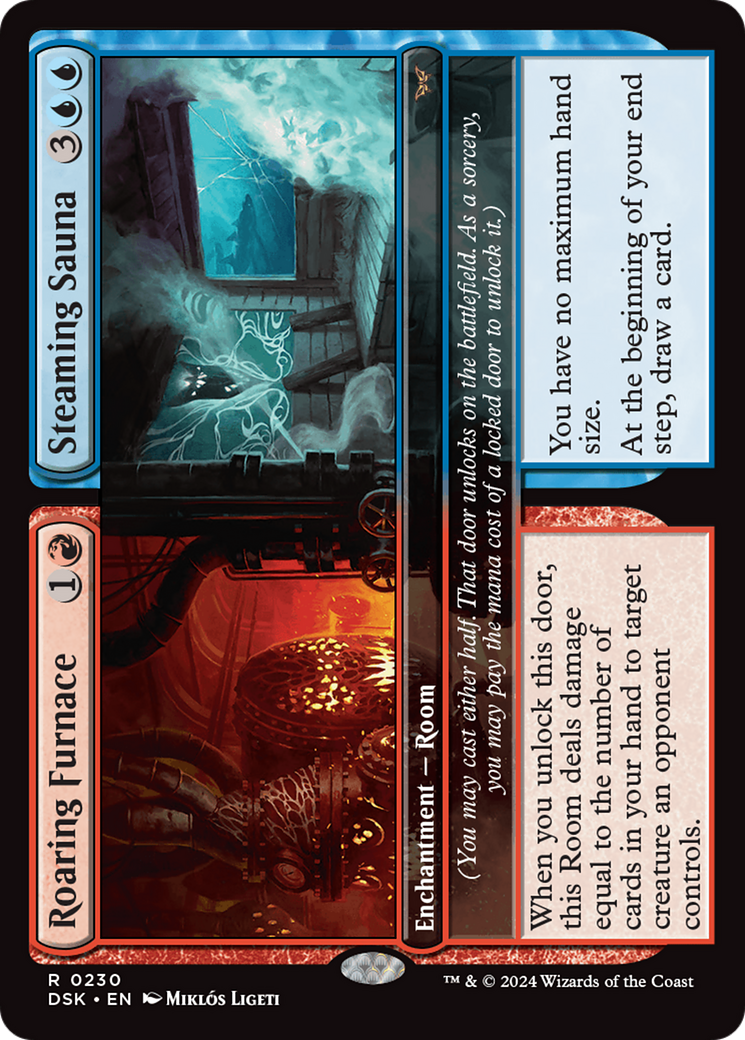 Roaring Furnace // Steaming Sauna [Duskmourn: House of Horror] | Odin's Place