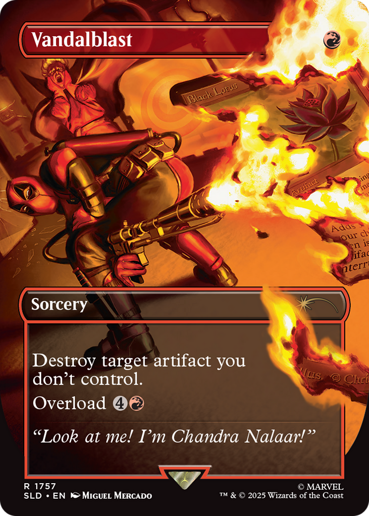 Vandalblast (1757) (Rainbow Foil) [Secret Lair Drop Series] | Odin's Place