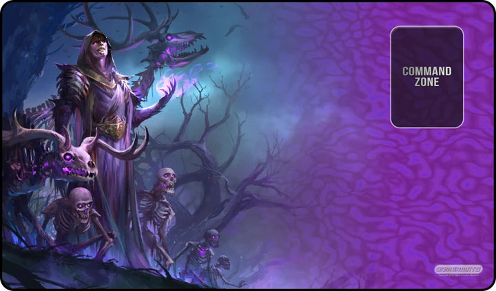Gamermats Playmat: Undead Necromancer Stitched | Odin's Place