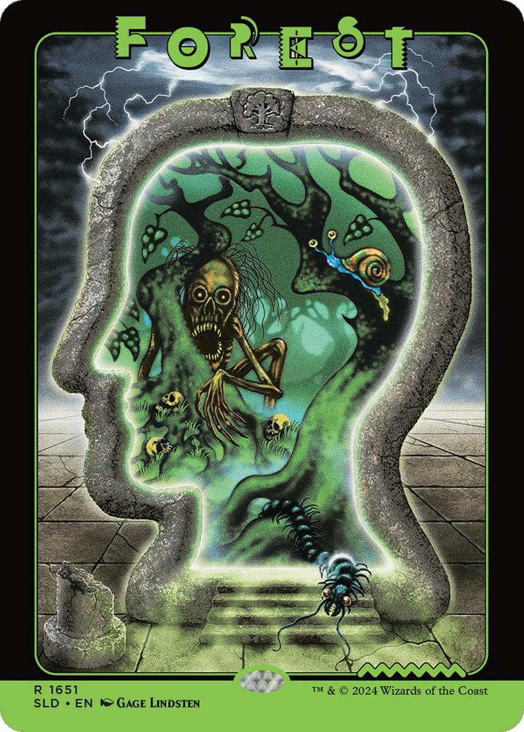 Forest (1651) (Rainbow Foil) [Secret Lair Drop Series] | Odin's Place