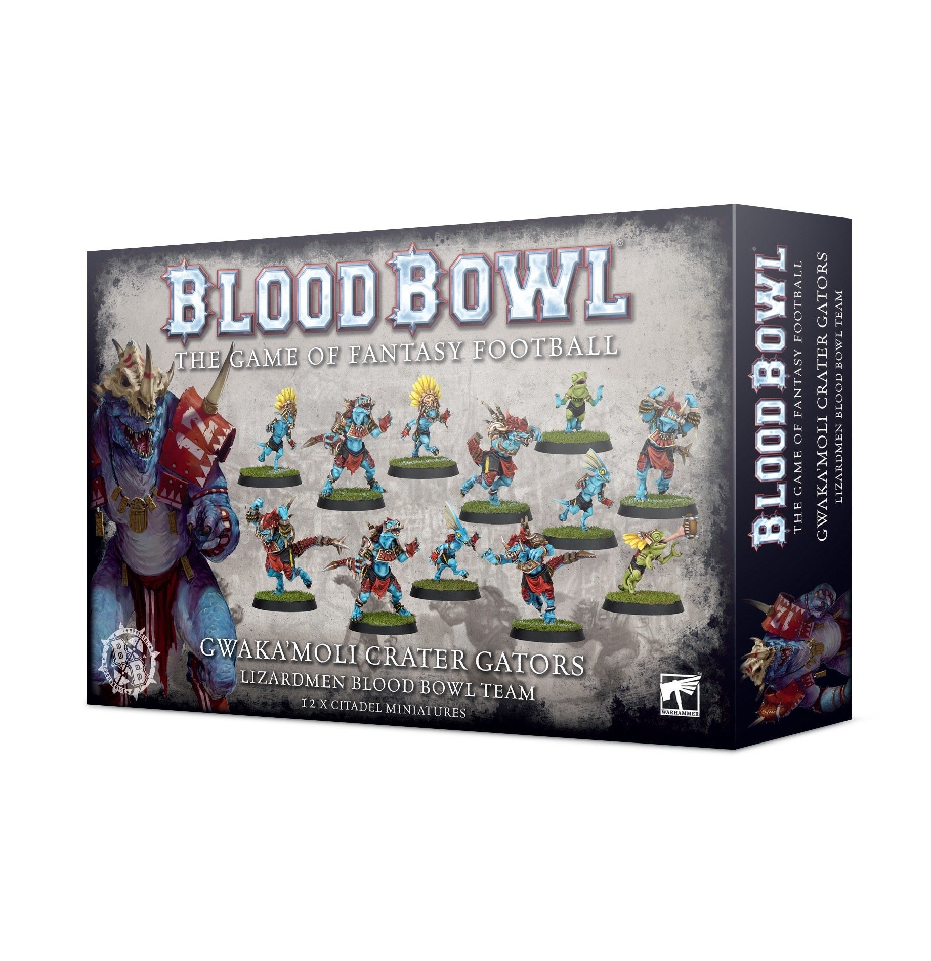 Image for Blood Bowl: Gwaka'moli Crater Gators Team - Warhammer Box Sets | Odin's Place