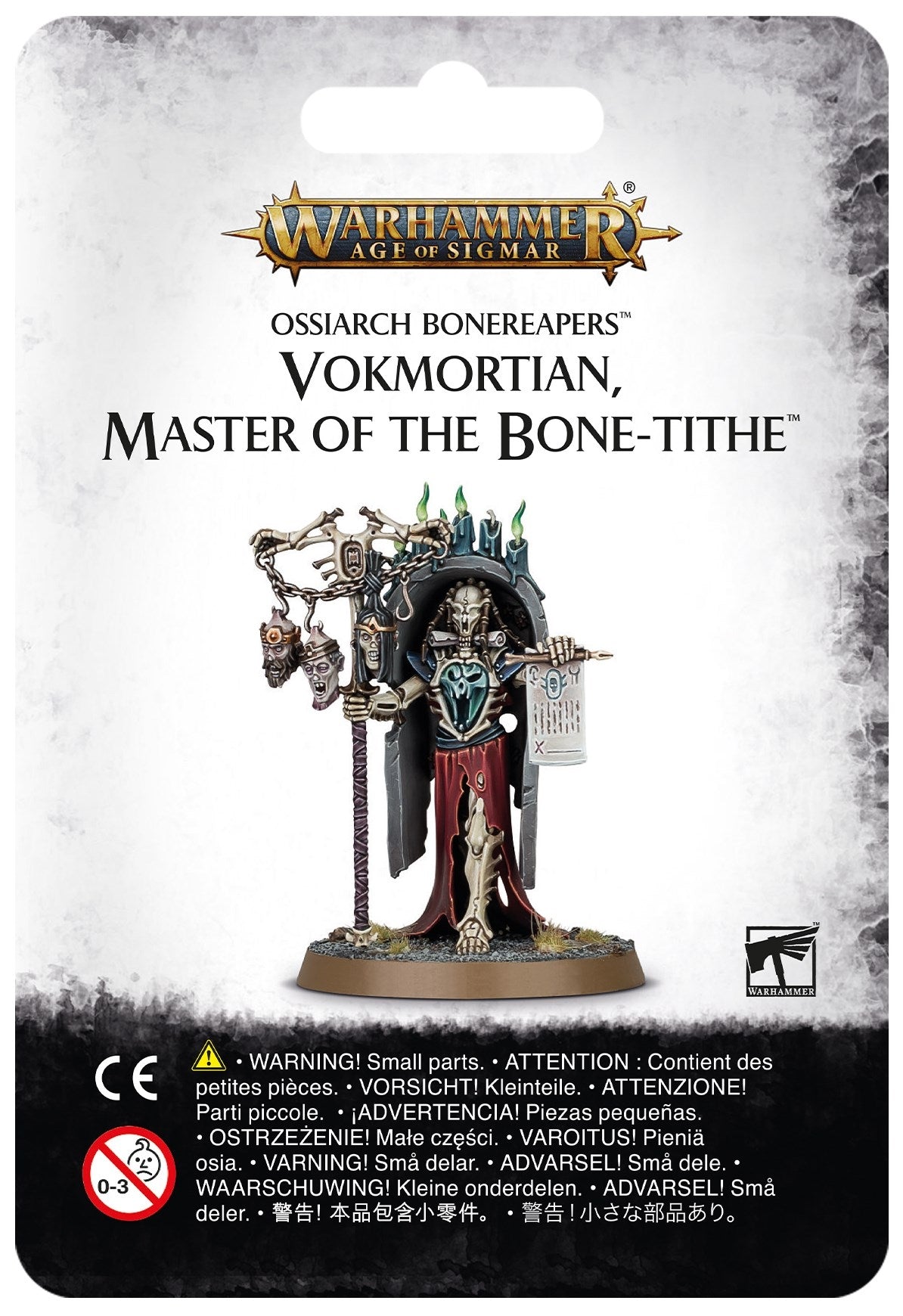 Image for Warhammer: Age of Sigmar - Ossiarch Bonereapers: Vokmortian, Master of the Bone-tithe - Warhammer Box Sets | Odin's Place