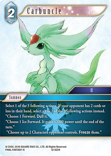 Carbuncle [Opus XII] | Odin's Place