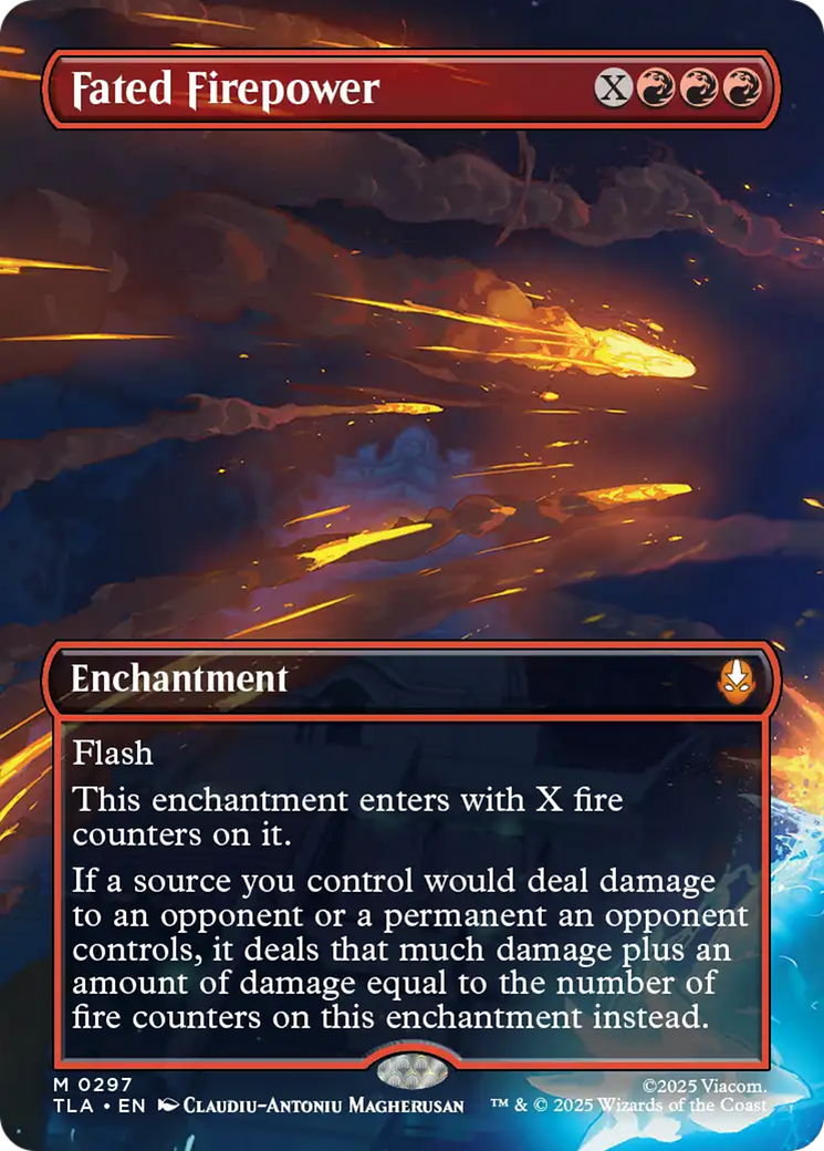 Fated Firepower (Borderless) [Avatar: The Last Airbender] | Odin's Place