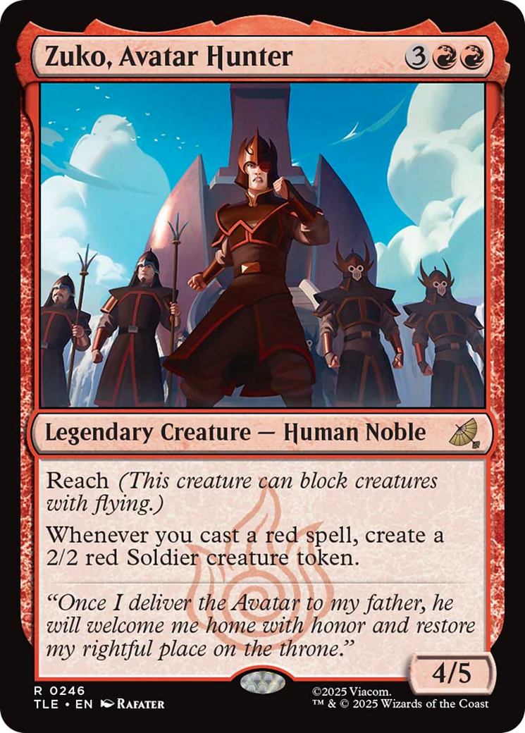 Zuko Tutorial Theme Card [Avatar: The Last Airbender: Eternal-Legal] | Odin's Place