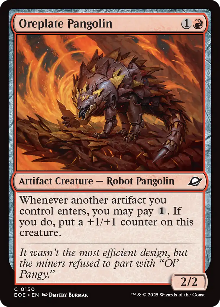 Oreplate Pangolin [Edge of Eternities] | Odin's Place