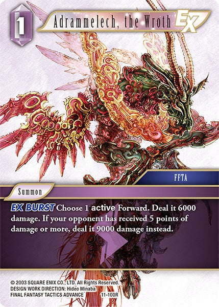 Adrammelech, the Wroth EX [Opus XI] | Odin's Place