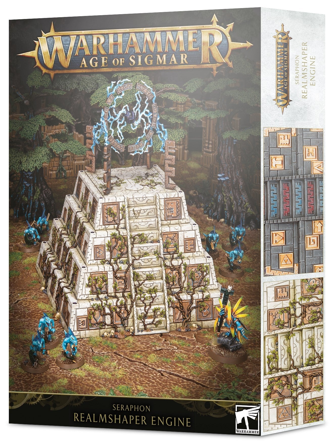 Image for Warhammer: Age of Sigmar - Seraphon Realmshaper Engine - Warhammer Box Sets | Odin's Place