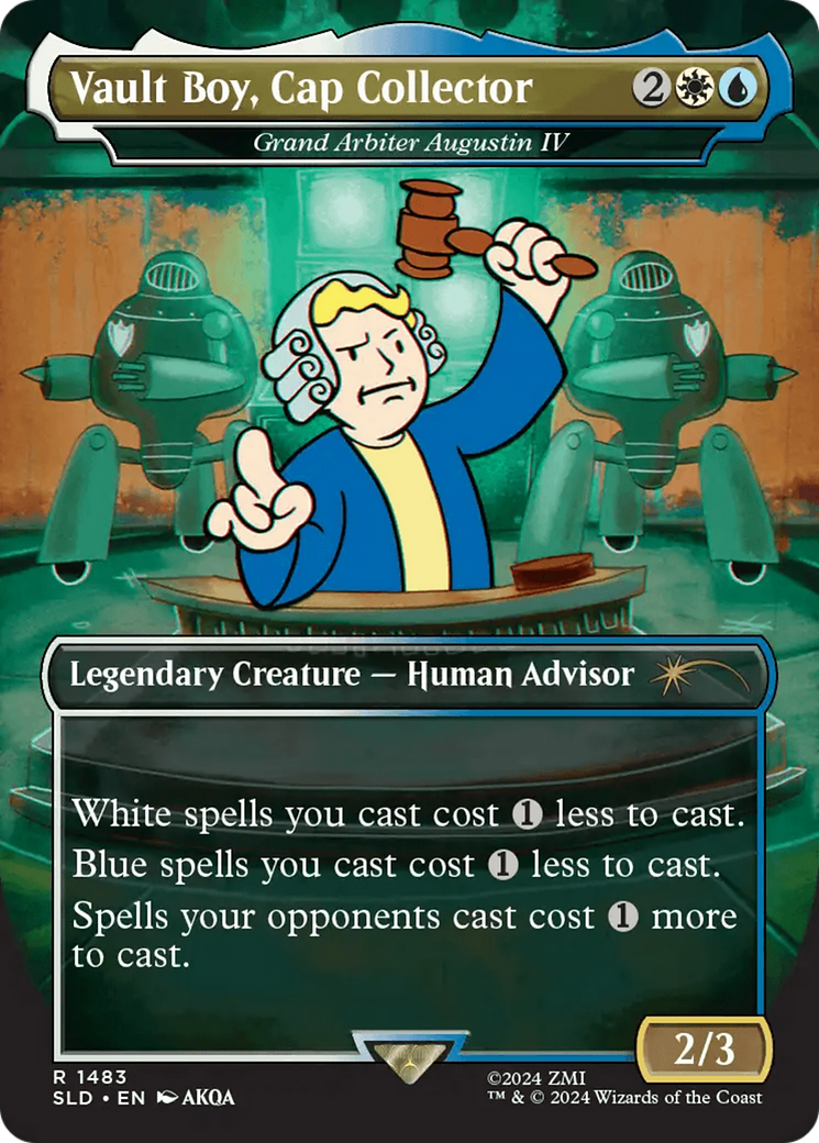 Vault Boy, Cap Collector - Grand Arbiter Augustin IV [Secret Lair Drop Series] | Odin's Place