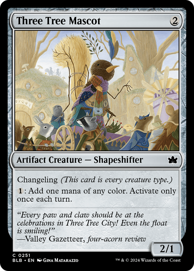 Three Tree Mascot [Bloomburrow] | Odin's Place