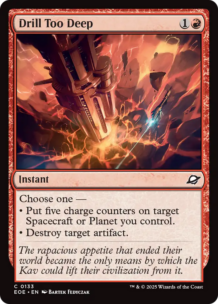 Drill Too Deep [Edge of Eternities] | Odin's Place