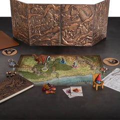 QMDirect 3D Faux-Leather Customizable Game Master Screen (Dm/Gm) | Odin's Place