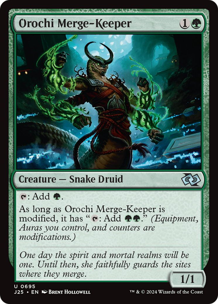 Orochi Merge-Keeper [Foundations Jumpstart] | Odin's Place