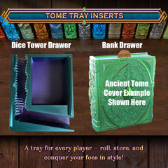 D20 Storage Tome for TTRPG, MTG, Pokemon, D&D Gaming! | Odin's Place