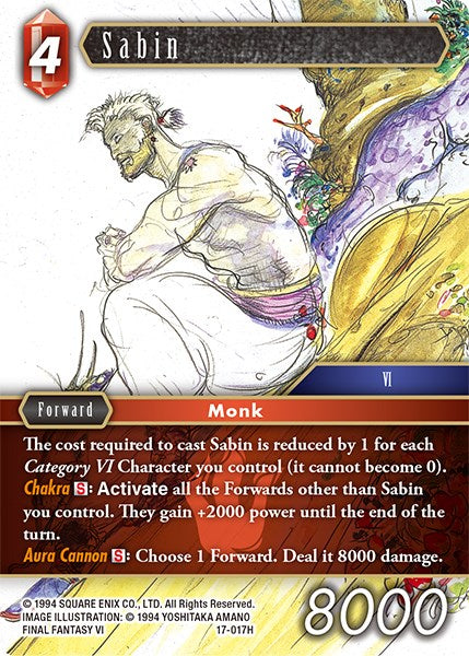 Sabin [Rebellion's Call] | Odin's Place