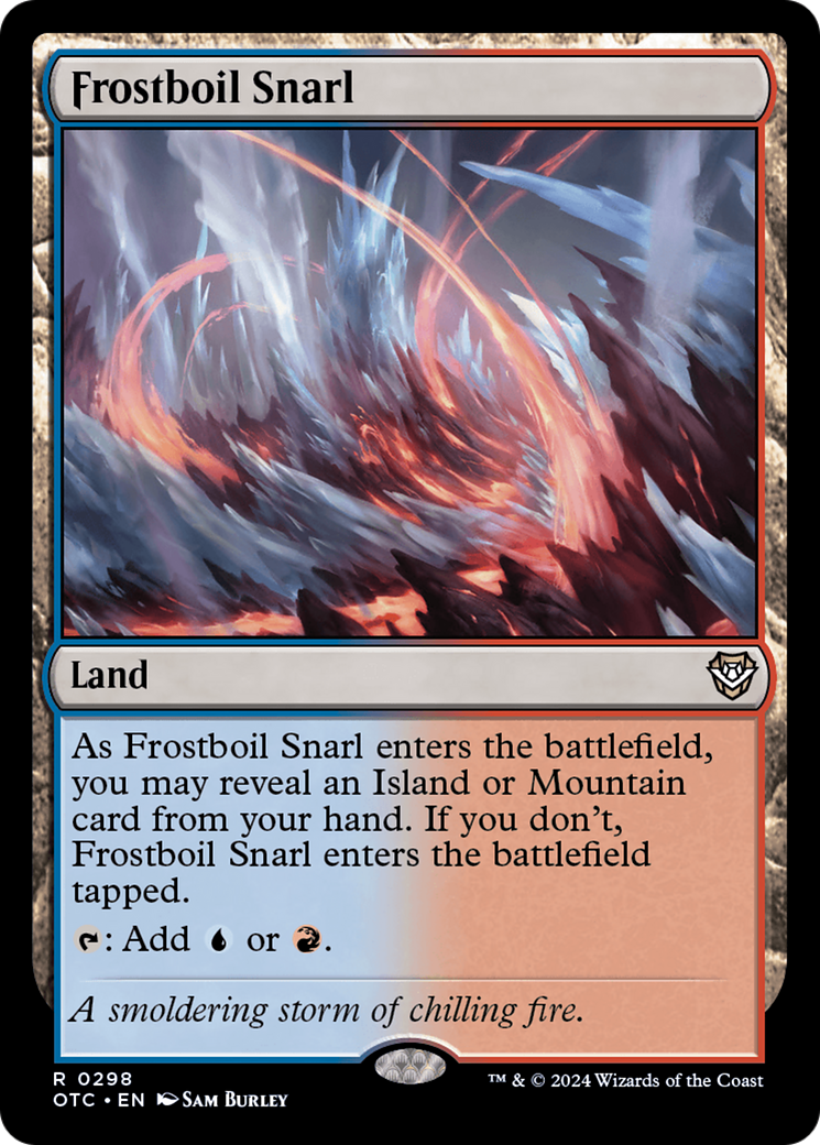 Frostboil Snarl [Outlaws of Thunder Junction Commander] | Odin's Place