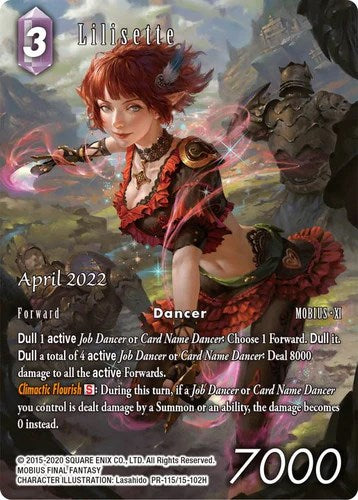Lilisette (April 2022) [Crystal Dominion Promo Cards] | Odin's Place