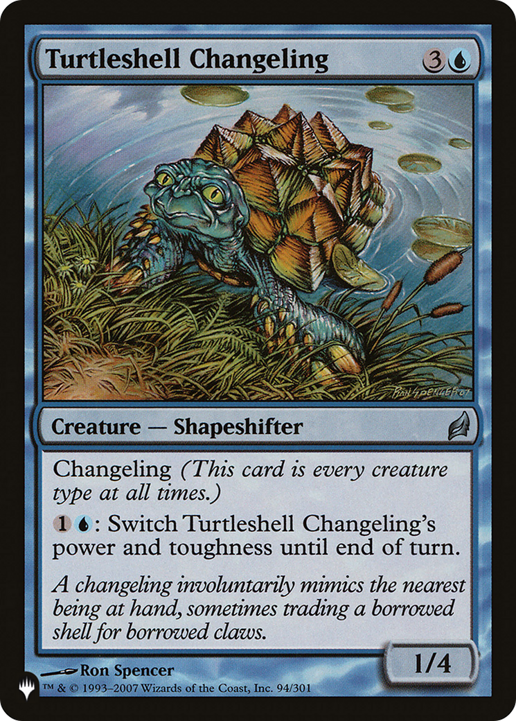 Turtleshell Changeling [The List] | Odin's Place