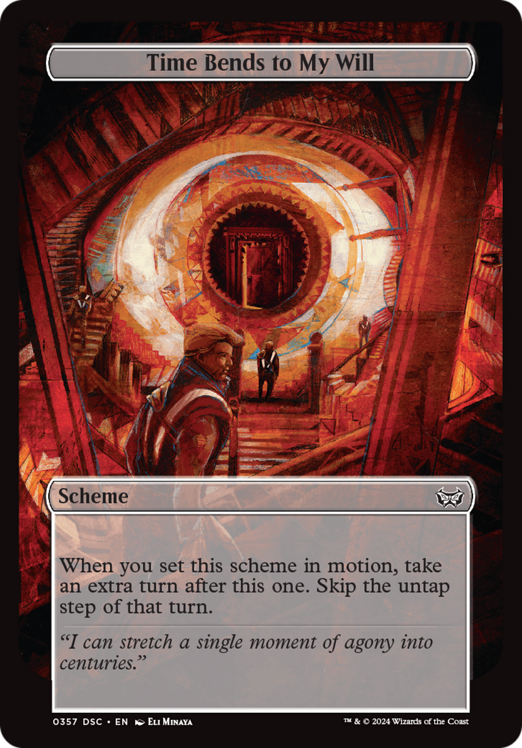 Time Bends to My Will (Full Art) [Duskmourn: Archenemy] | Odin's Place