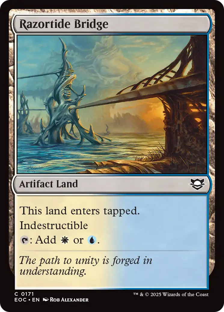 Razortide Bridge [Edge of Eternities Commander] | Odin's Place