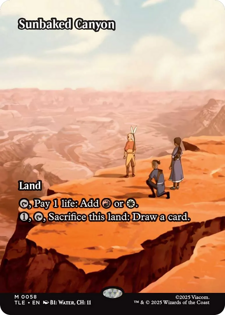 Sunbaked Canyon (Borderless) [Avatar: The Last Airbender: Eternal-Legal] | Odin's Place