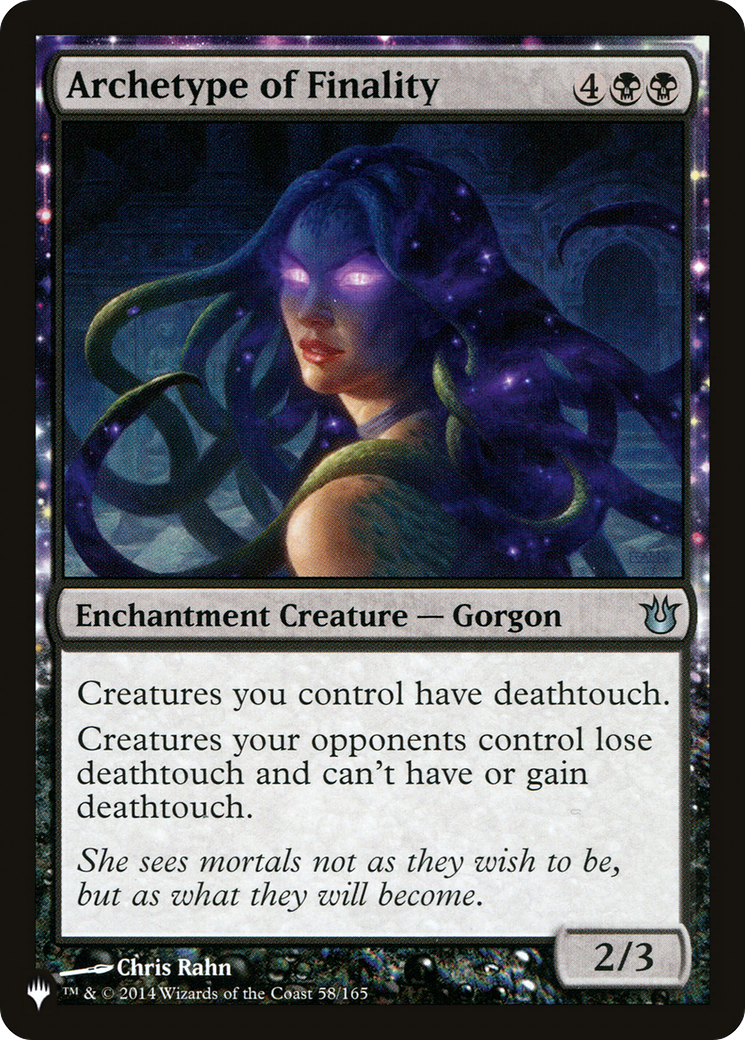 Archetype of Finality [The List] | Odin's Place