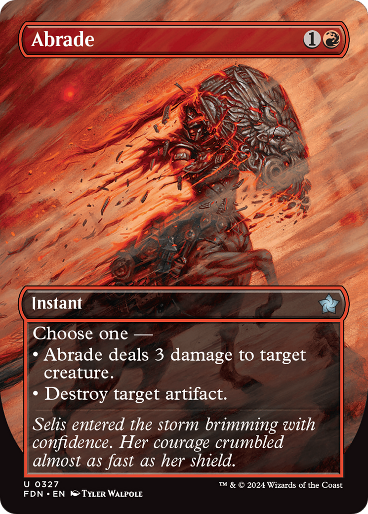 Abrade (Borderless) [Foundations] | Odin's Place