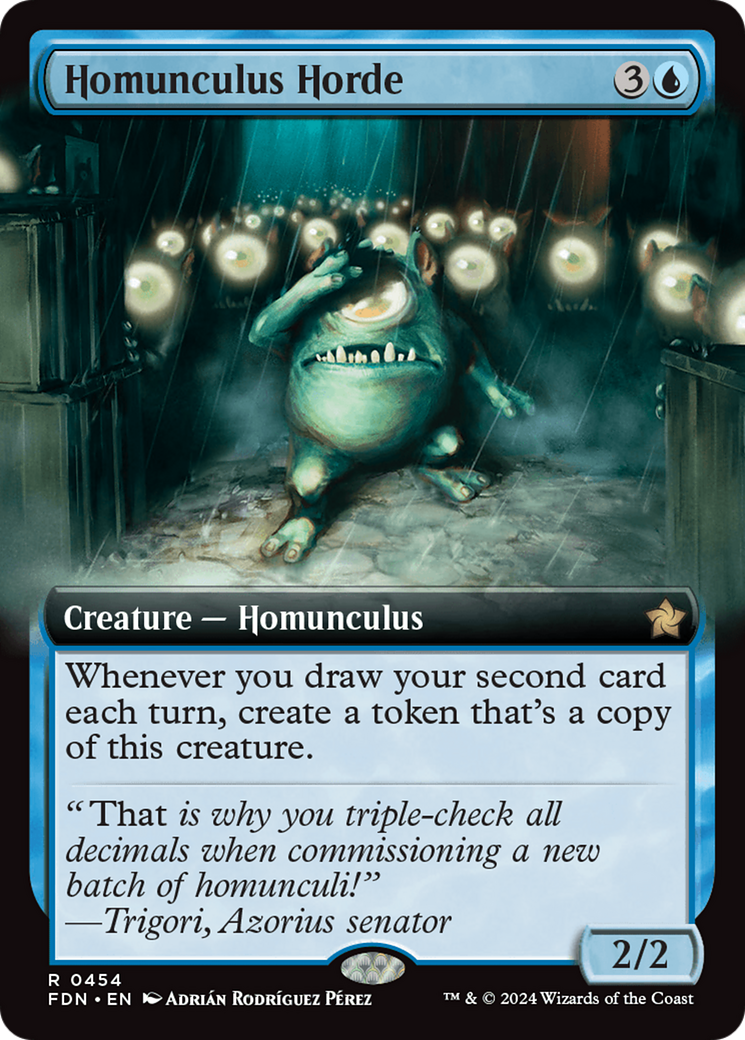 Homunculus Horde (Extended Art) [Foundations] | Odin's Place
