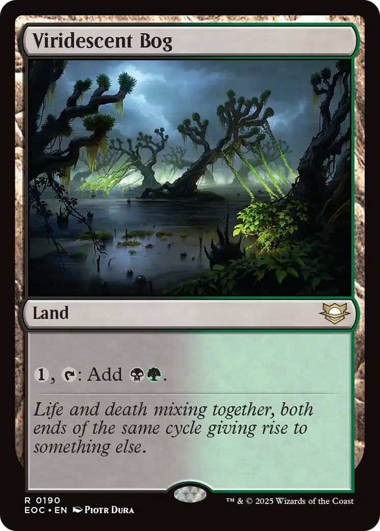 Viridescent Bog [Edge of Eternities Commander] | Odin's Place