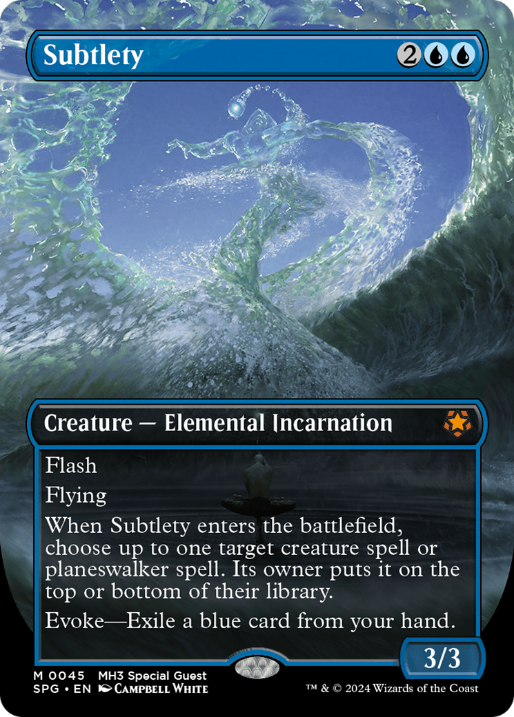 Subtlety (Borderless) [Modern Horizons 3 Special Guests] | Odin's Place