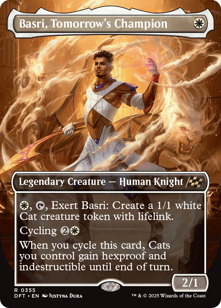 Basri, Tomorrow's Champion (Borderless) [Aetherdrift] | Odin's Place