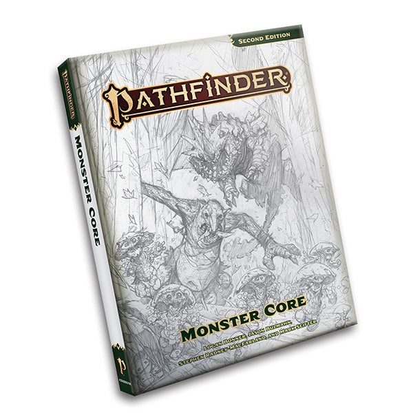 Pathfinder 2E: Monster Core Sketch Edition | Odin's Place