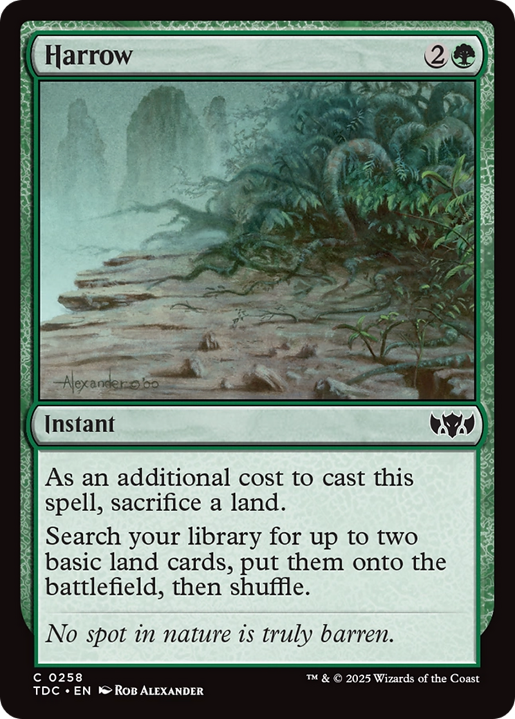 Harrow [Tarkir: Dragonstorm Commander] | Odin's Place