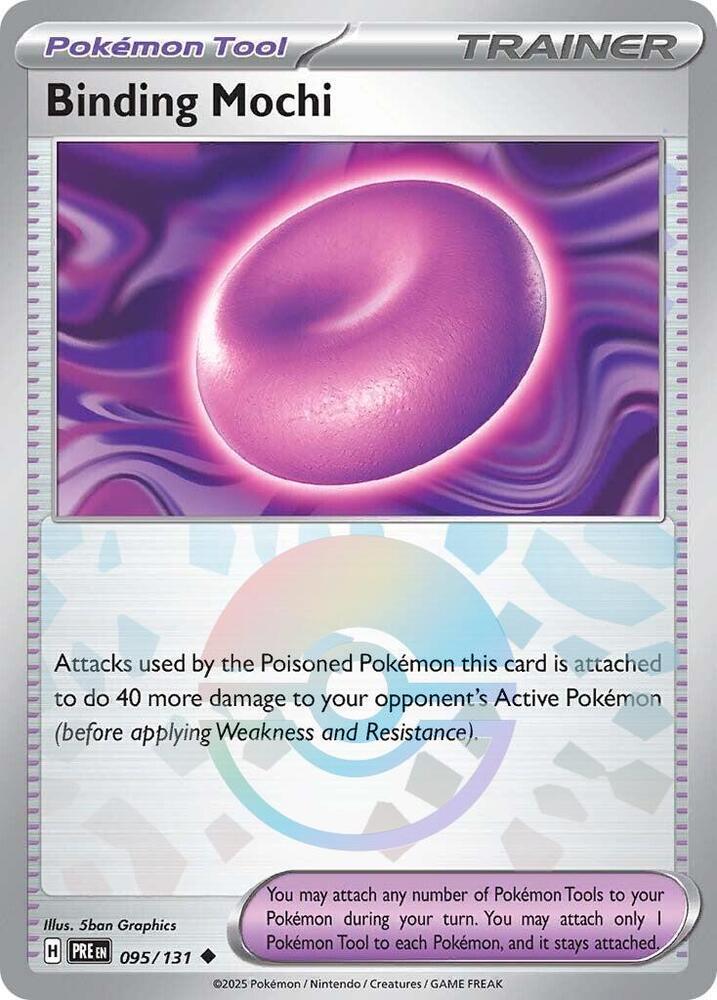Binding Mochi (095/131) (Poke Ball Pattern) [Scarlet & Violet: Prismatic Evolutions] | Odin's Place