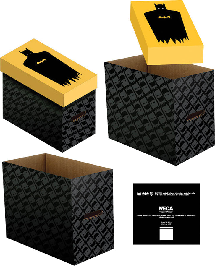 Short Comic Book Storage Box: DC - Batman Cape & Cowl | Odin's Place