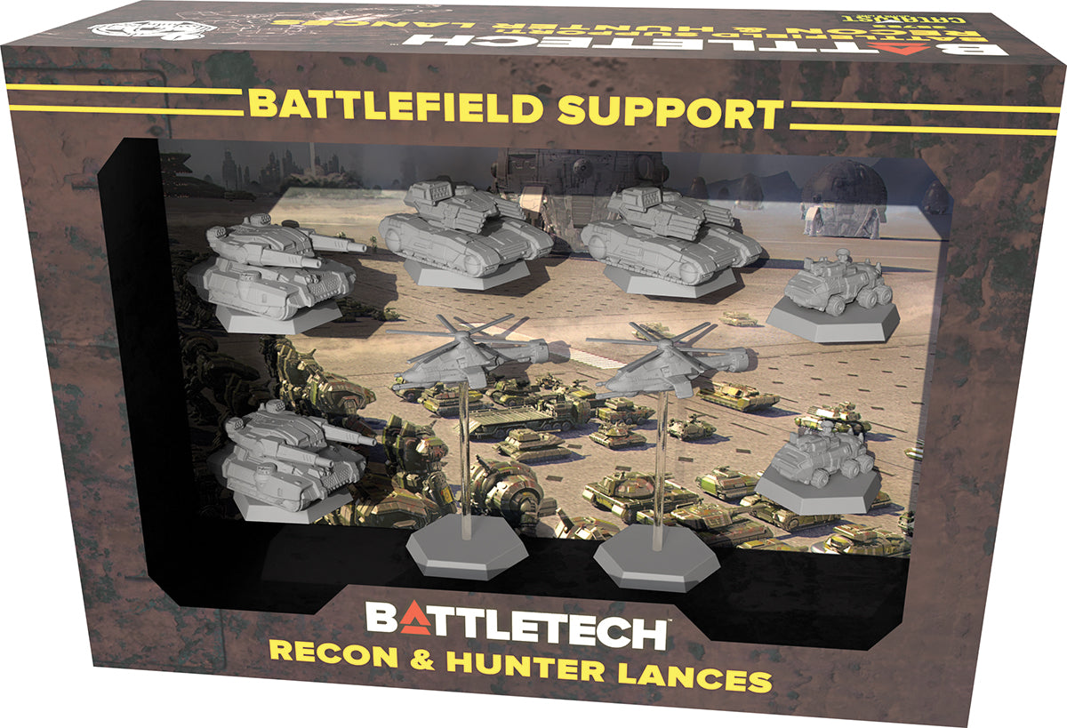 BattleTech: Mercenaries Forcepack - Battlefield Support Recon & Hunter Lances | Odin's Place