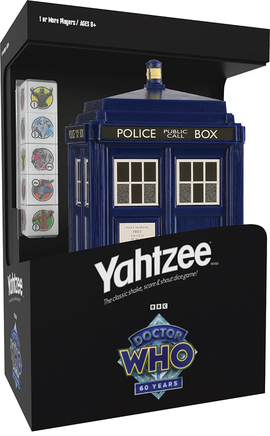 Yahtzee Dr. Who Tardis 60th Anniversary | Odin's Place