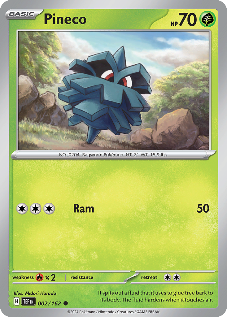 Pineco (002/162) [Scarlet & Violet: Temporal Forces] | Odin's Place